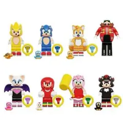 ソニック ミニフィグ 人形8点セット