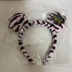 阪神タイガース トラのて カチューシャ ペールピンク