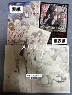 白泉社 LaLaDX 付録 ヴァンパイア騎士 アニメイト特典 複製原画セット