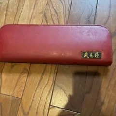 飛鳥野　赤い棒針ケース（サイズ多数）　本数は画像確認してください