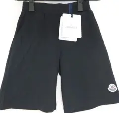 新品未使用 MONCLER モンクレール ハーフパンツ 6A キッズ ブラック