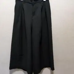 無印良品☆ストレッチサッカーイージーワイドパンツ