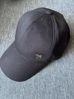 美品 Paul Smithポールスミス キャップ 帽子 ブラック ゼブラ