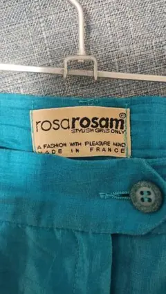 rosarosam パンツ　フランス製