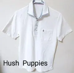 Hush Puppies 半袖ポロシャツ　 ホワイト　 Sサイズ