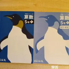 予習シリーズ 算数 5年 上　解答付き