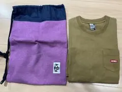 チャムス Tシャツとナップサック