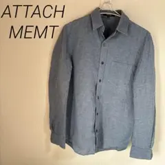 ATTACHMENT ブルーシャツ サイズ2