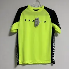 新品 Spazio ネオンイエロー サッカーシャツ Sサイズ