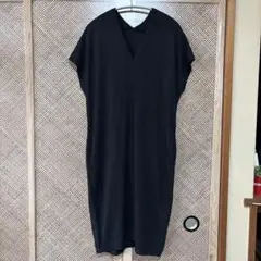 【美品】CorteLargoコルテラルゴ ／ワンピース　ワールド　ブラック　M