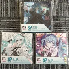 初音ミク　39の日記念くじ　描き下ろしキャンバスボード