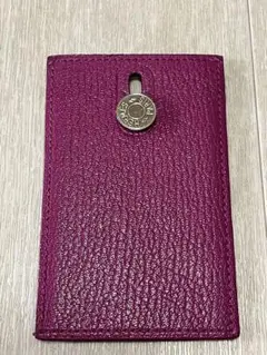 正規店購入 エルメス HERMES セリエ ディアブロ 定期入れ カードケース