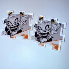 ヒロアカ 原画展 アクリルパズル ステイン 2点