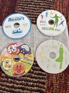 Wiiソフト4本セット（それいけアンパンマン 等）