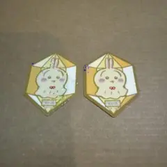 ちいかわ キラキラダイカットステッカー うさぎ 2枚セット