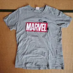 MARVEL グレー Tシャツ Lサイズ