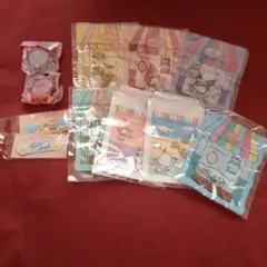 【非売品】サンリオ オリジナルジッパー袋.コードホルダー.プラケースセット