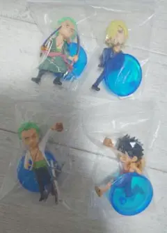 ワンピース　ワーコレ　FIGHT　麦わらの一味　両翼セット　未開封ゾロ、サンジ ワンピース☆コレクタブルフィギュア ワーコレ fight ゾロvs