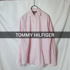 TOMMY HILFIGER ピンク 長袖シャツ 17 ストライプシャツ