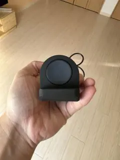 黒 スマートウォッチ 充電器 USB接続