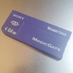 SONY MagicGate メモリースティック 64MB
