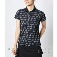 Munsingwear 黒 ゴルフシャツ❤️ひなペンギン　3L 近年物　極美品レア