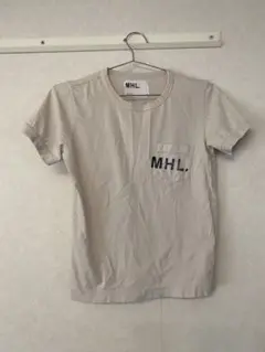MHL ロゴ ポケットTシャツ Ⅱ