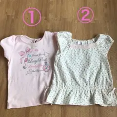 マザウェイズ　Tシャツトップス　2枚組