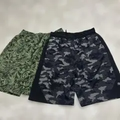 Puma 迷彩柄・葉柄ハーフパンツセット