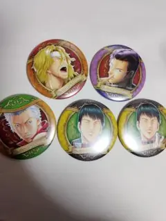 テニスの王子様 コレクション缶バッジ ジャンプショップ　5個セット
