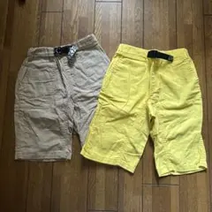 ハーフパンツ 130サイズ 2点セット