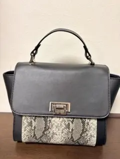 AZUL BY MOUSSY パイソン柄 ハンドバッグ