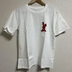 『新品未使用』レッドラビットカジュアルTシャツ