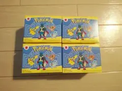 マクドナルド ハッピーセット ポケモン フィギュア　第一弾 コンプセット４個