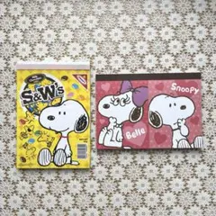スヌーピー メモ帳 PEANUTS メモ用紙 文房具 手帳 ノート SNOOPY