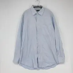 UNIQLO ユニクロ コットンシャツ ライトブルー XLサイズ