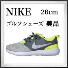 美品 ナイキ サイズ 26cm ローシG スパイクレス ゴルフシューズ メンズ