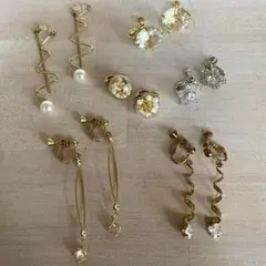 イヤリング　6点セット