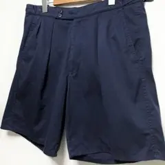 【珍品】90s フレッドペリー タックショーツ ネイビー グッドレギュラー 希少