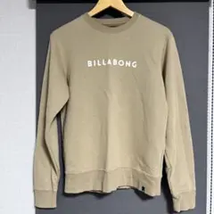 BILLABONG ベージュ ロゴトレーナー