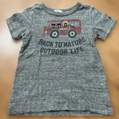 DOUBLE.B グレー Tシャツ 120