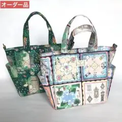 オーダー品　ユキエモン　トートバッグ　ハンドメイド