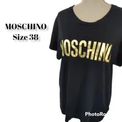 MOSCHINO 半袖Tシャツ ブラック ビッグシルエット