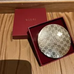 #新品#非売品#未使用#グッチ#GUCCI#ミラー#鏡#手鏡#ギルティ#拡大鏡 GUCCI グッチ コンパクト ミラー 鏡 ブラック系【中古
