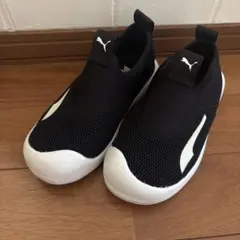 PUMA スリッポン ブラック水陸両用