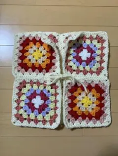 グラニースクエア ベスト　90センチ　ハンドメイド
