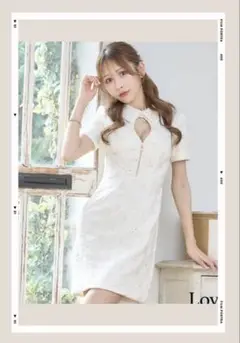 新品　Love Rich キャバドレス　ミニドレス スパンコール　ミニスカート