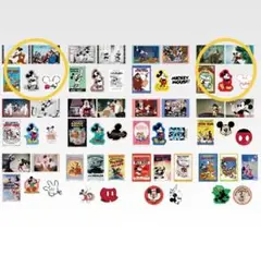 ファンタジア 一番くじ H賞 85th ミッキー　ステッカー 2種
