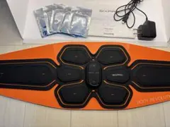 【美品】アブズベルト 新品パッド付　Abs Belt SIXPADシックスパッド