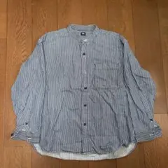ユニクロ　ヒッコリーシャツ　Mサイズ